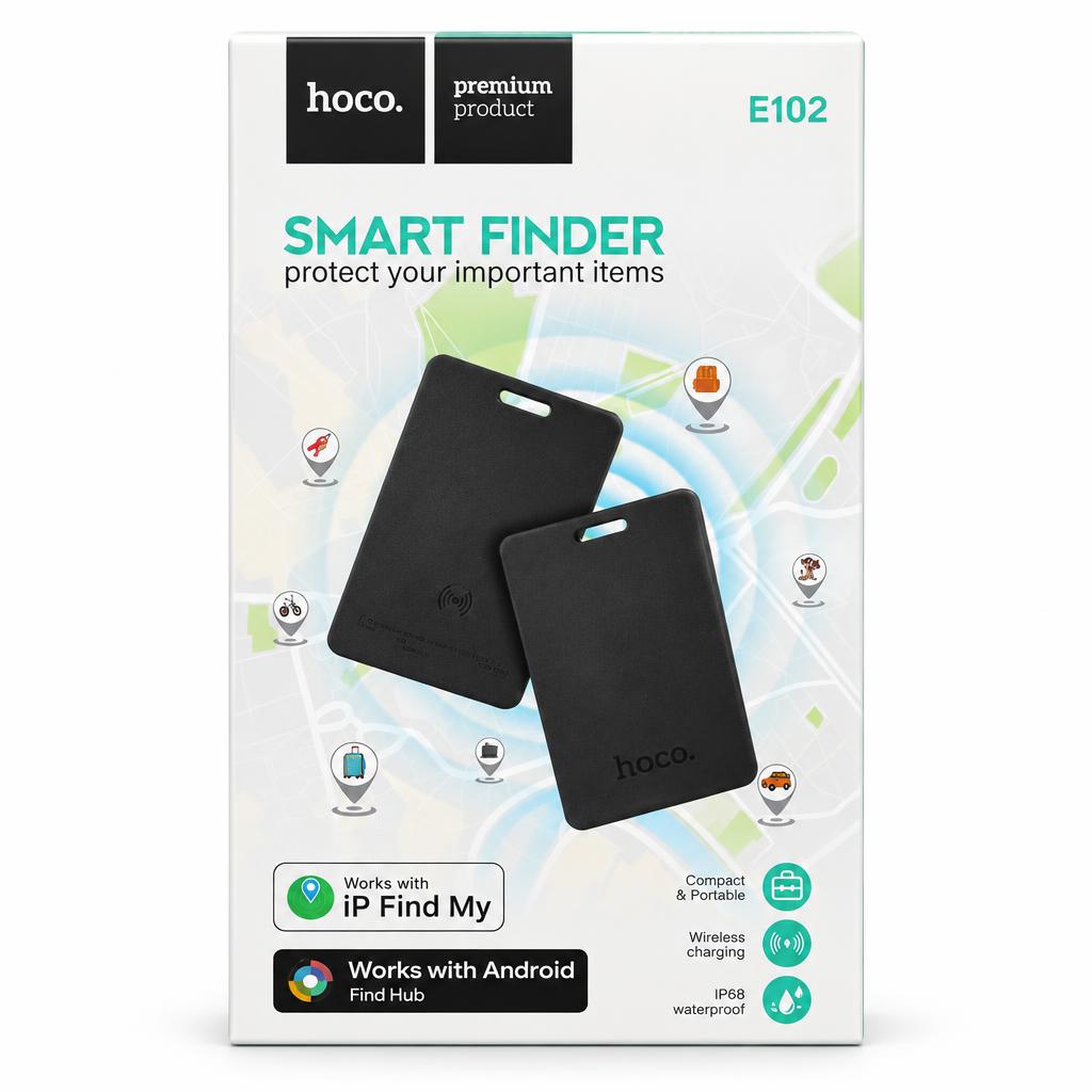 HOCO E102 Dual Card Anti-Lost Device — phone accessories, wholesale case of 40