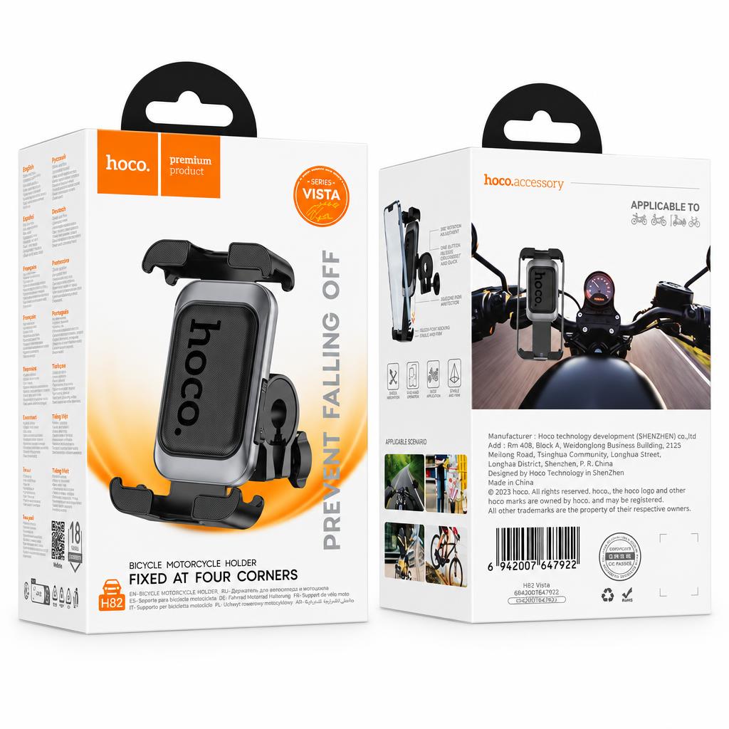 HOCO H82 Universal Bike Phone Holder — car & bike accessories, wholesale case of 73