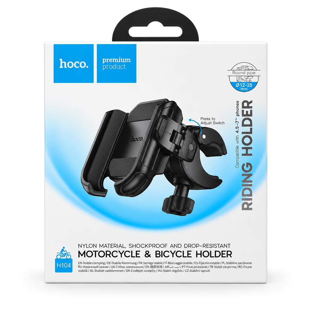 HOCO H104 Bike Phone Holder — car & bike accessories, wholesale case of 30