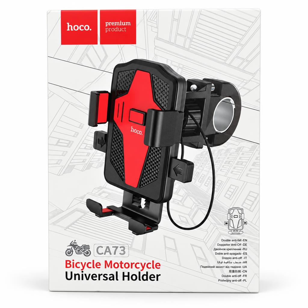 HOCO CA73 Bicycle Phone Holder — car & bike accessories, wholesale case of 48